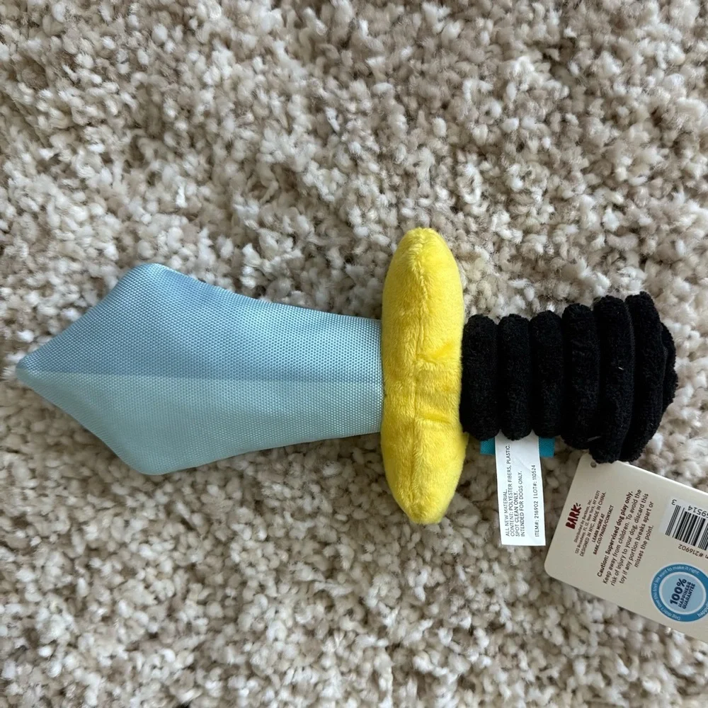 Playmore Sword Bark Box Dog Toy